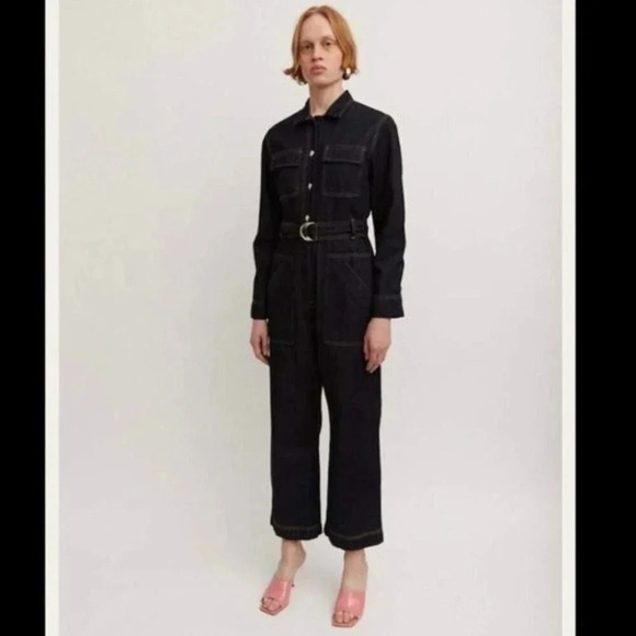 NEW AERYNE birkin jumpsuit dark blue - Picture 15 of 16